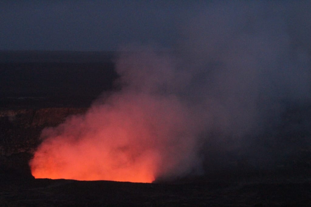 Volcano Pink Glow, Hawaii