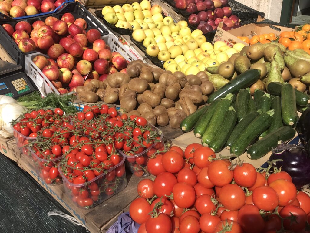 Cefalu Sicily Fruit Market